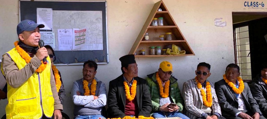 लायन्स क्लव अफ काठमाडौं फेलोसिपको सहयोग